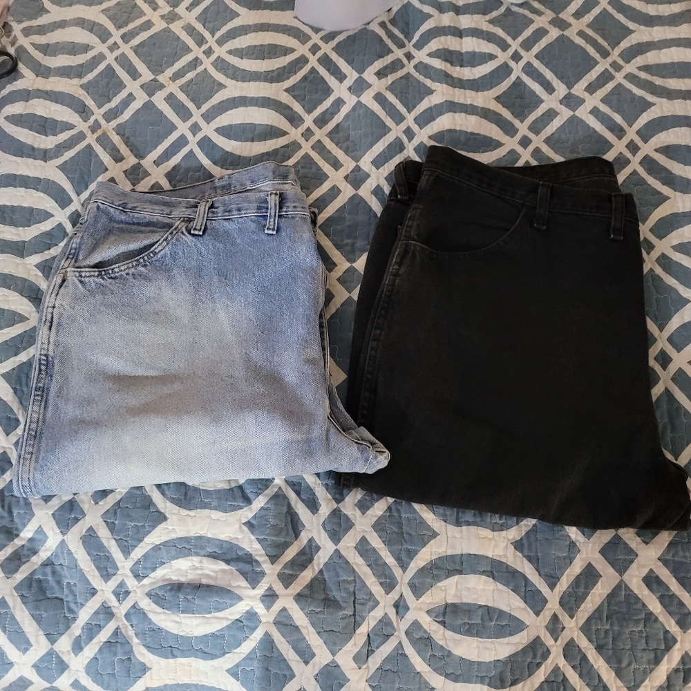 Two men's jeans